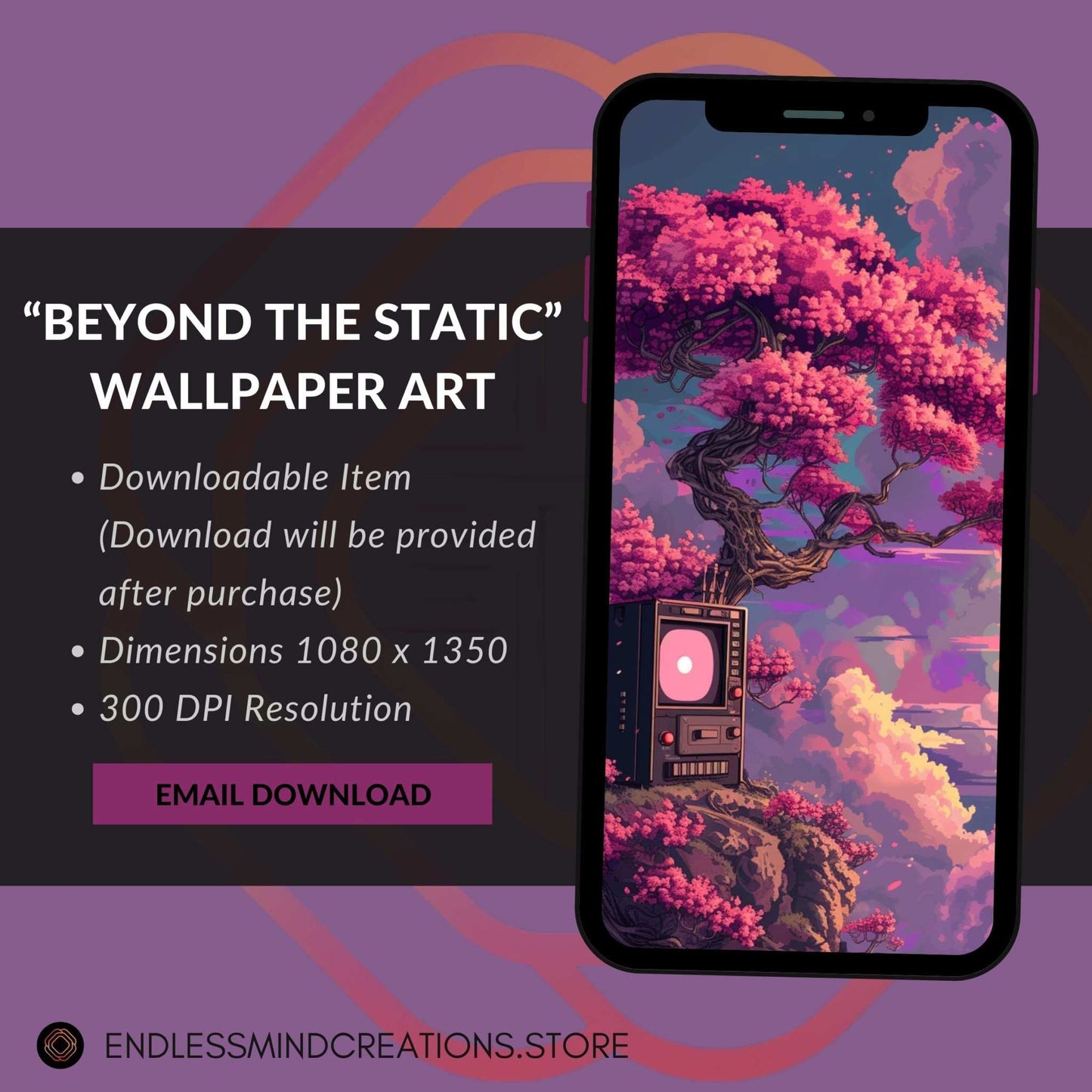 pink and purple floral wallpaper