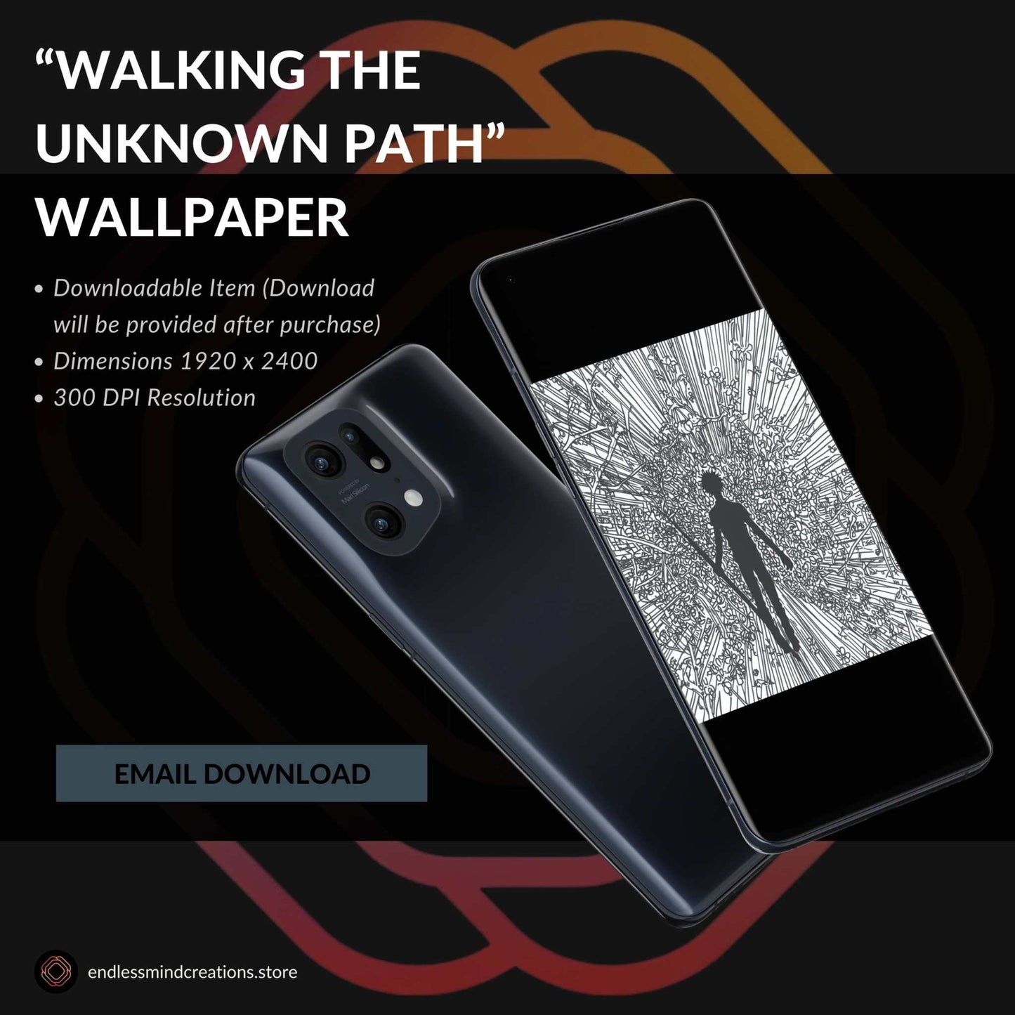 abstract art wallpaper endlessmindcreations