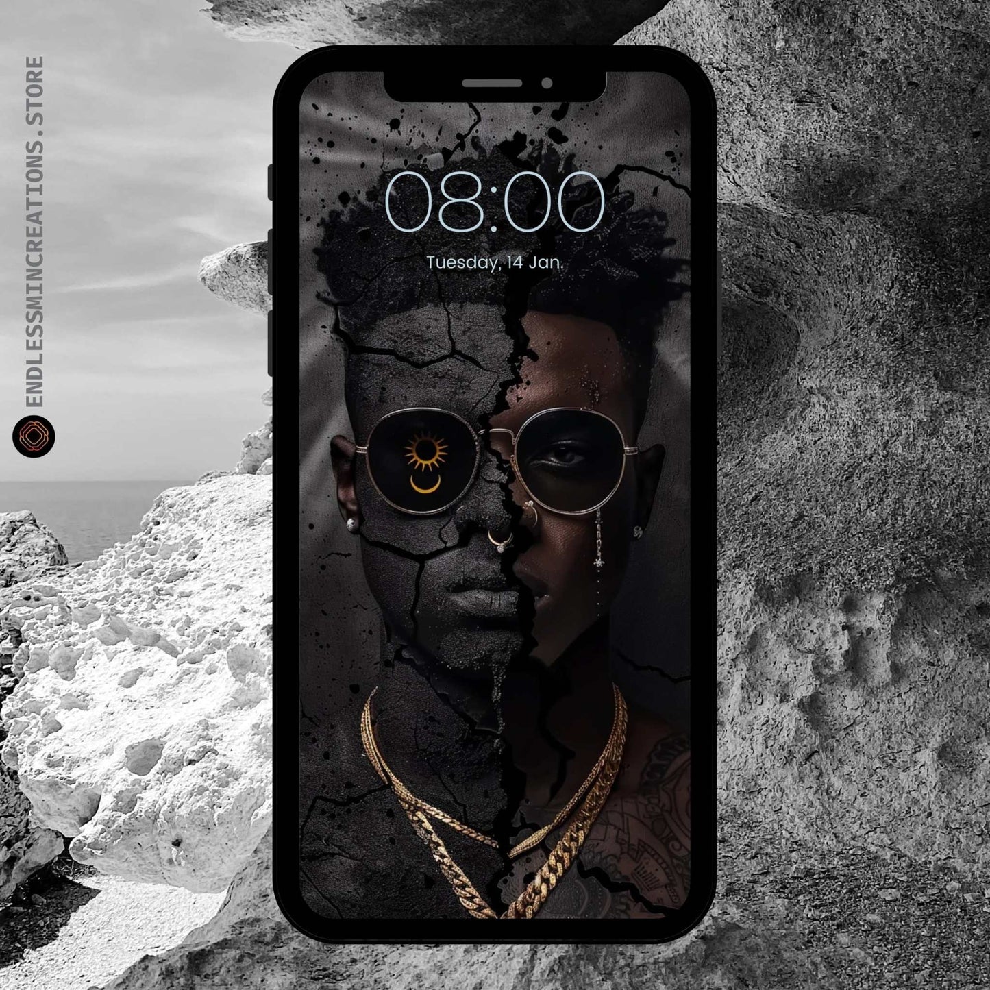 dark wallpaper download black prince therapeutic ai generated artwork
