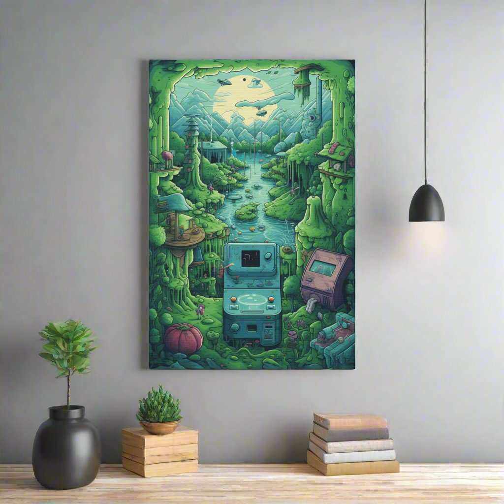 gamer wall decor kids room