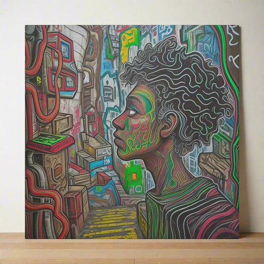 abstract canvas art