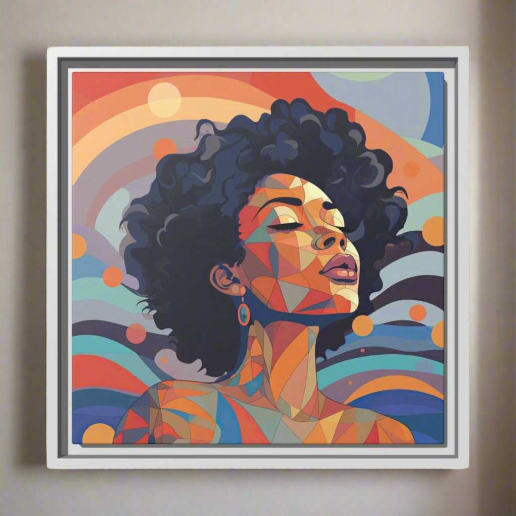 framed canvas wall art