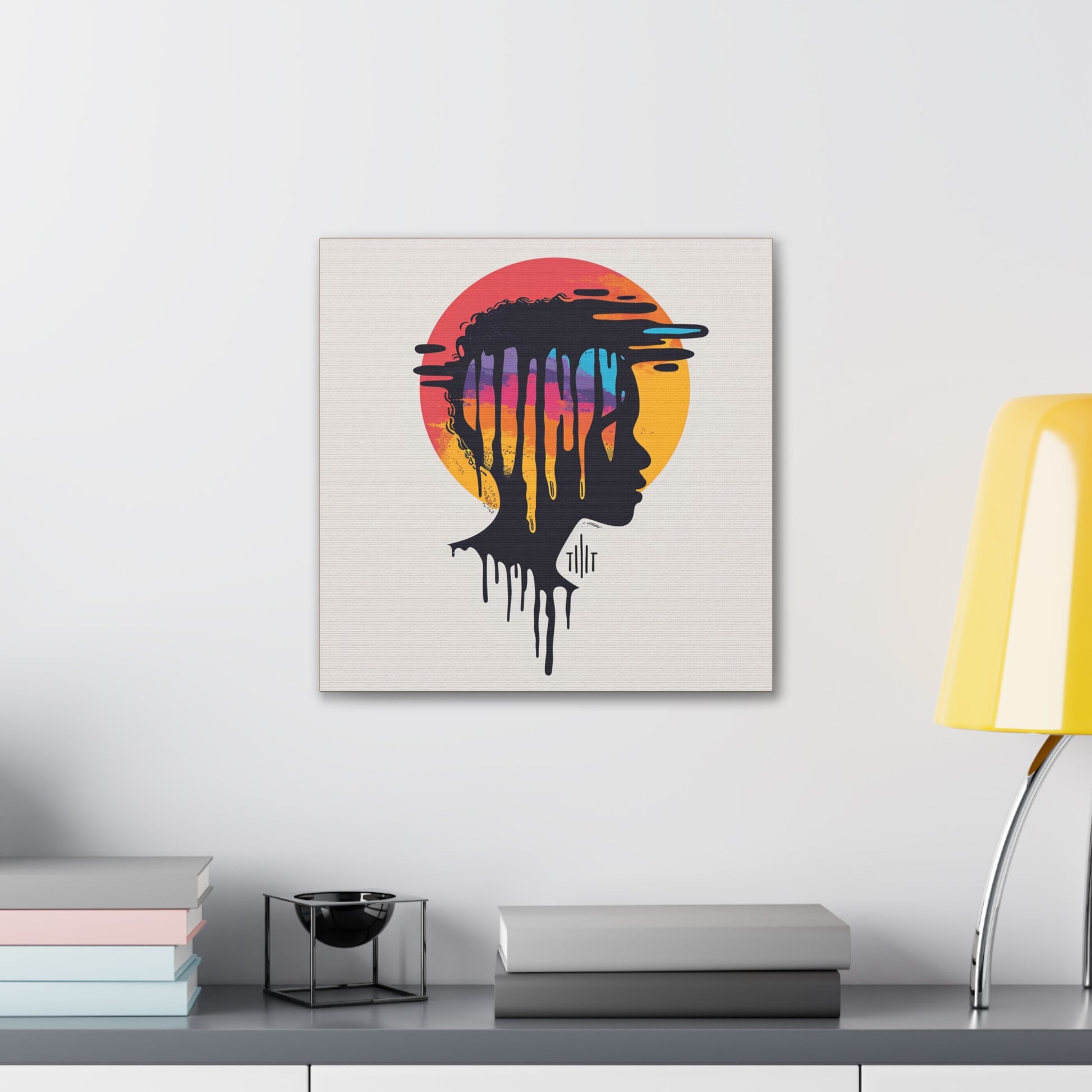 Transform your space with our stunning canvas wall art, where dreamlike visions meet abstract creativity. Available in small, medium, and large sizes, each canvas pi"Mindful" - Colorful Drip Canvas Wrap Wall ArtCanvasMindful - Canvas Gallery WrapsEndlessMind Creations Printify
