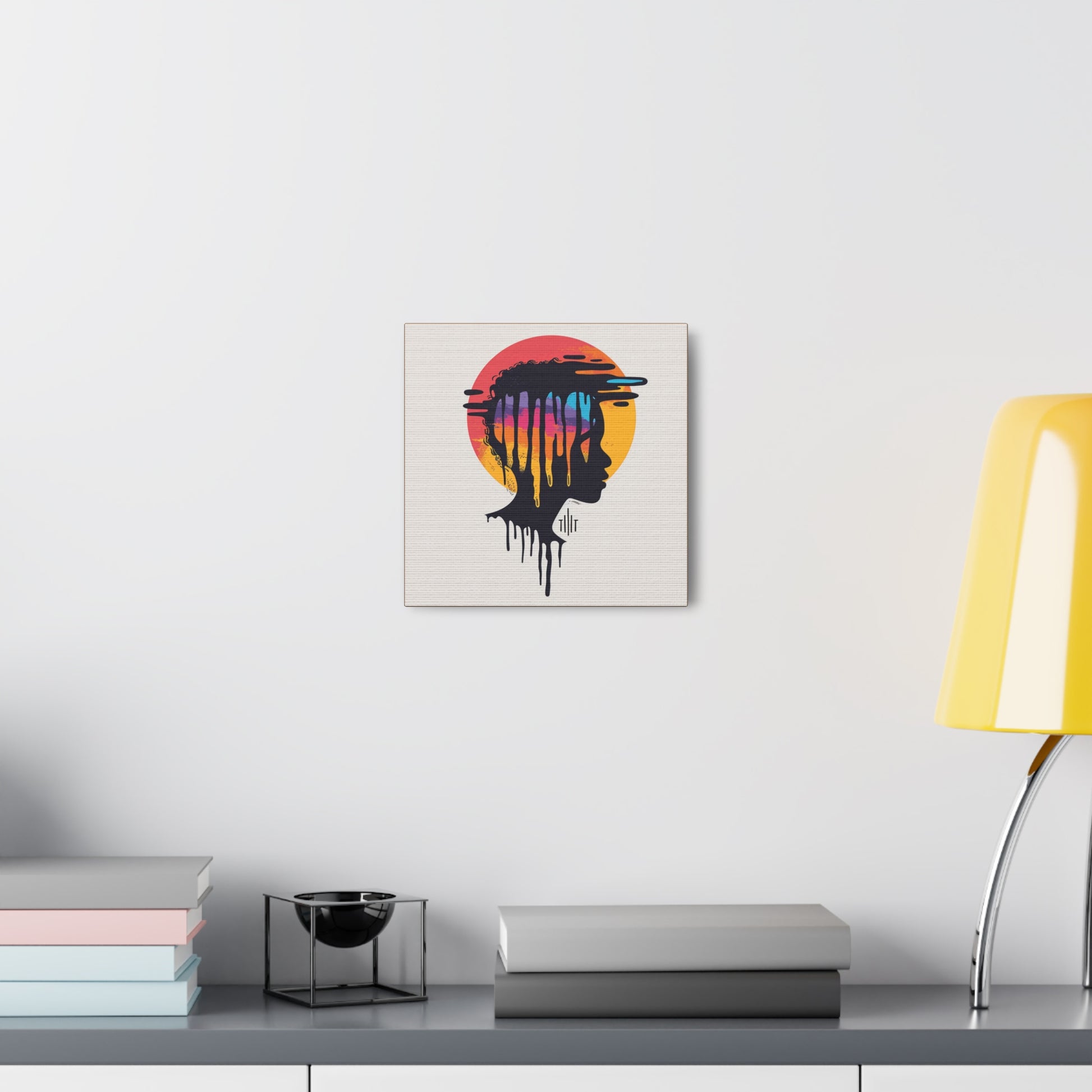 Transform your space with our stunning canvas wall art, where dreamlike visions meet abstract creativity. Available in small, medium, and large sizes, each canvas pi"Mindful" - Colorful Drip Canvas Wrap Wall ArtCanvasMindful - Canvas Gallery WrapsEndlessMind Creations Printify
