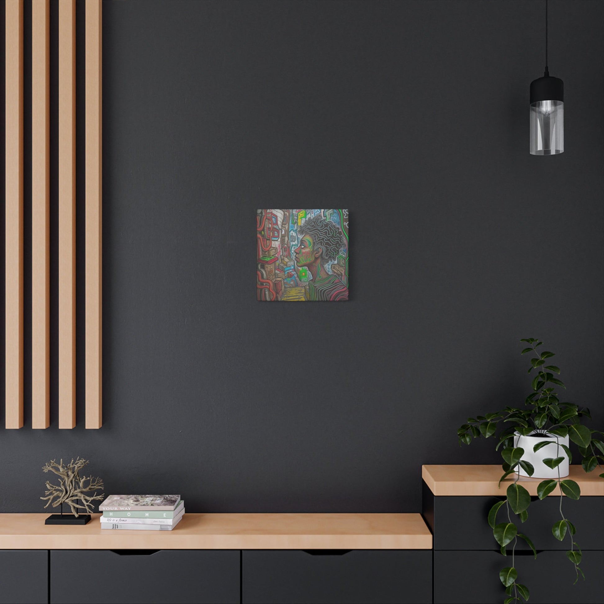 abstract canvas art