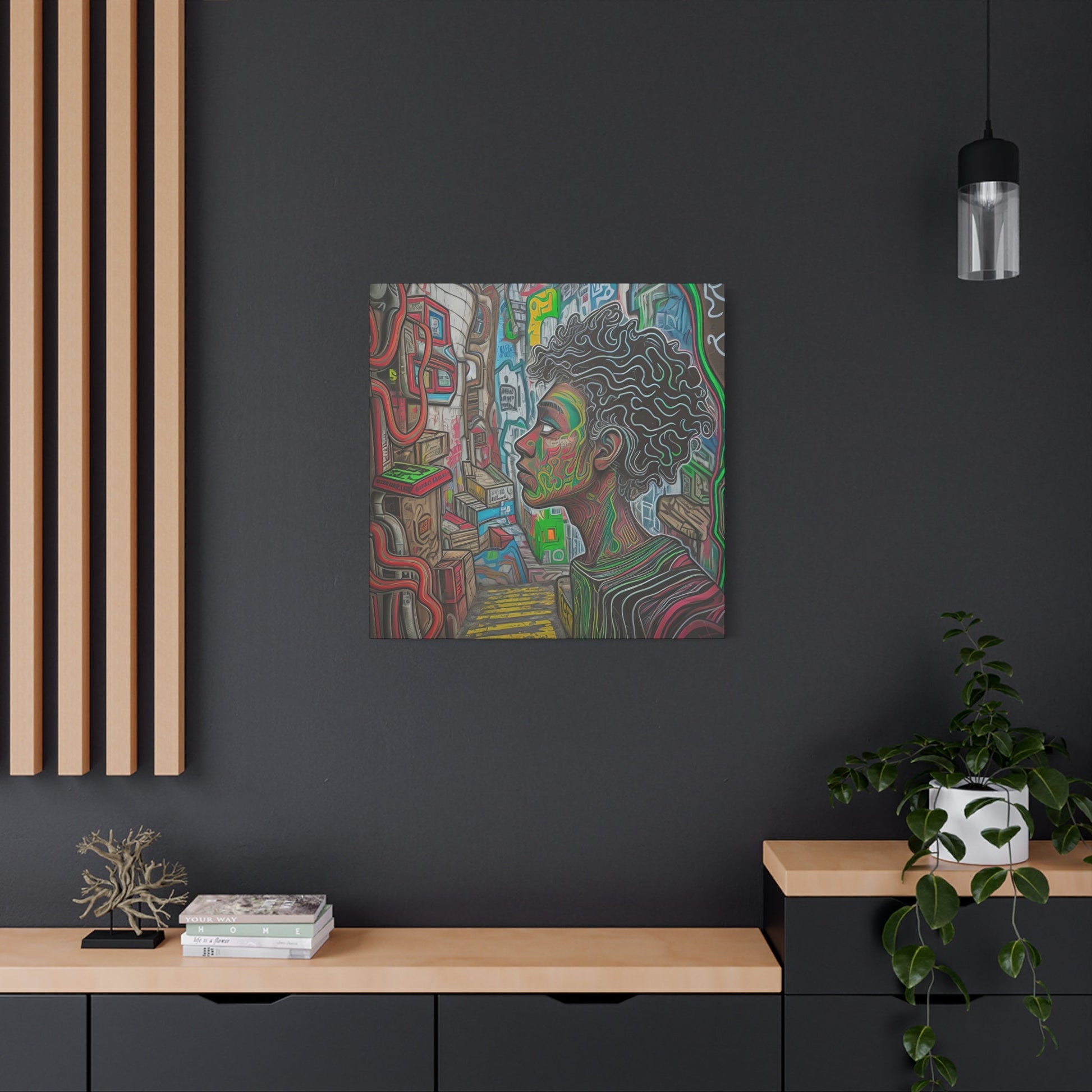 abstract canvas art