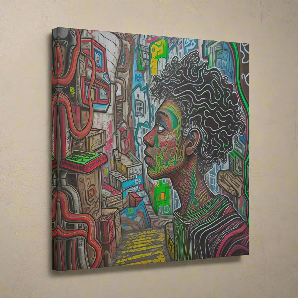 abstract canvas art