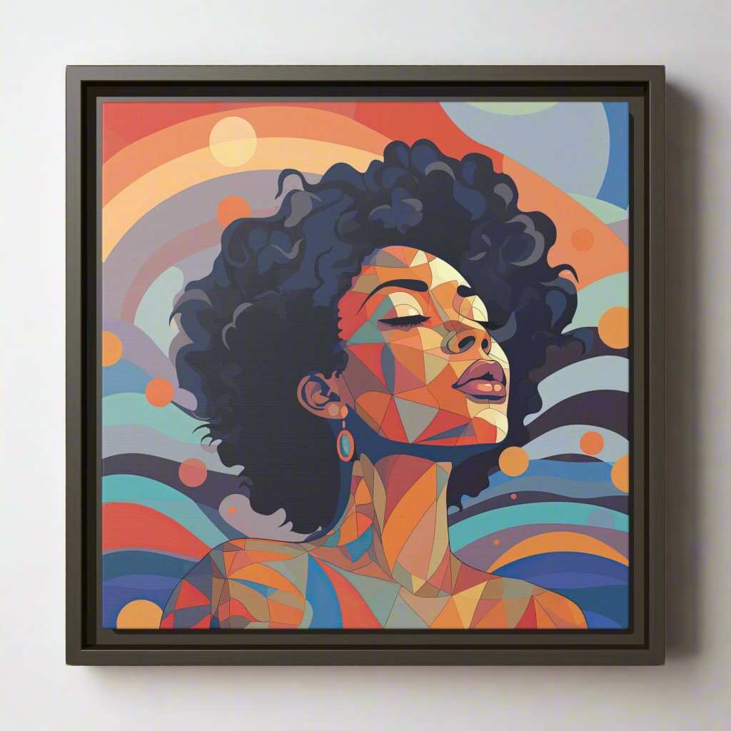 framed canvas wall art