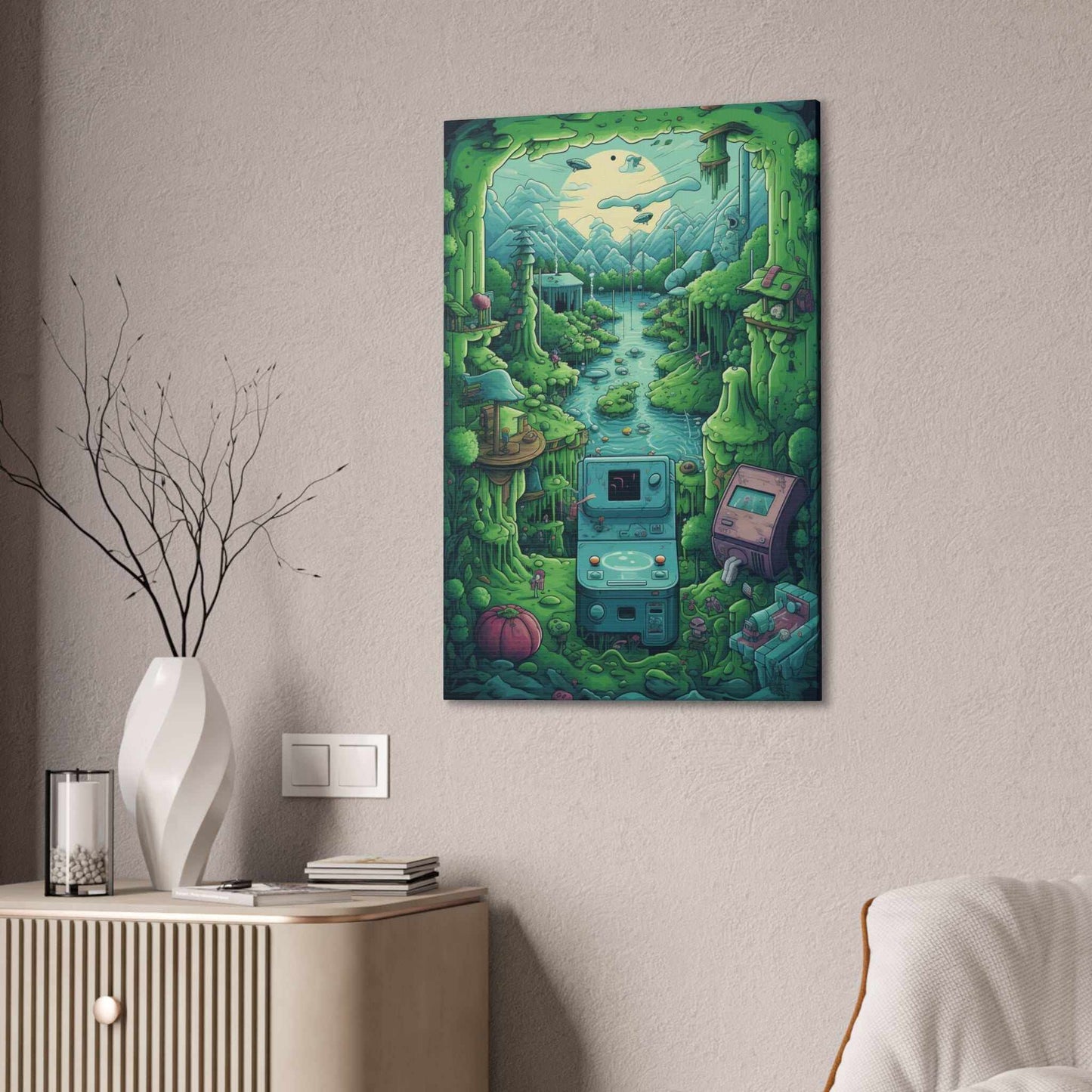 gamer wall decor kids room art