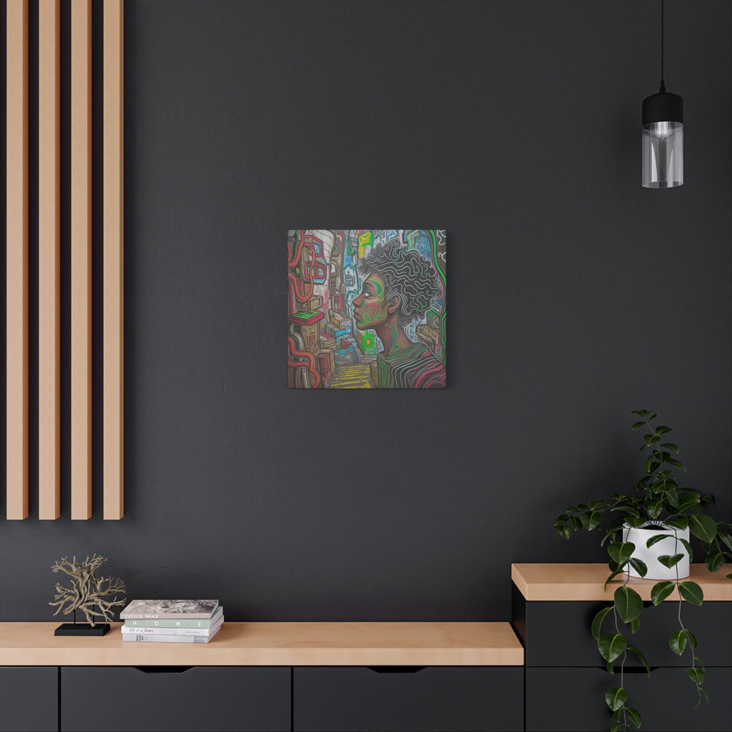 abstract canvas art