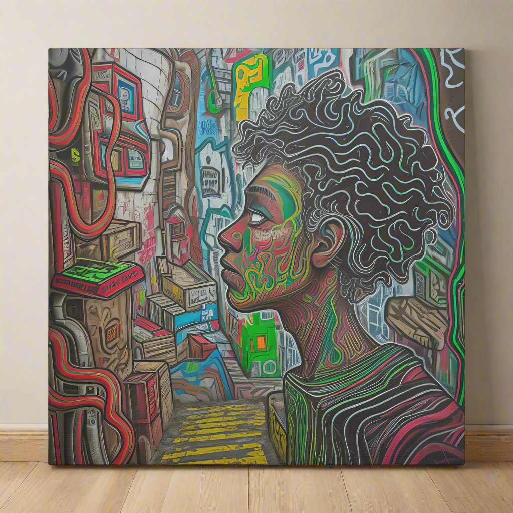 abstract canvas art